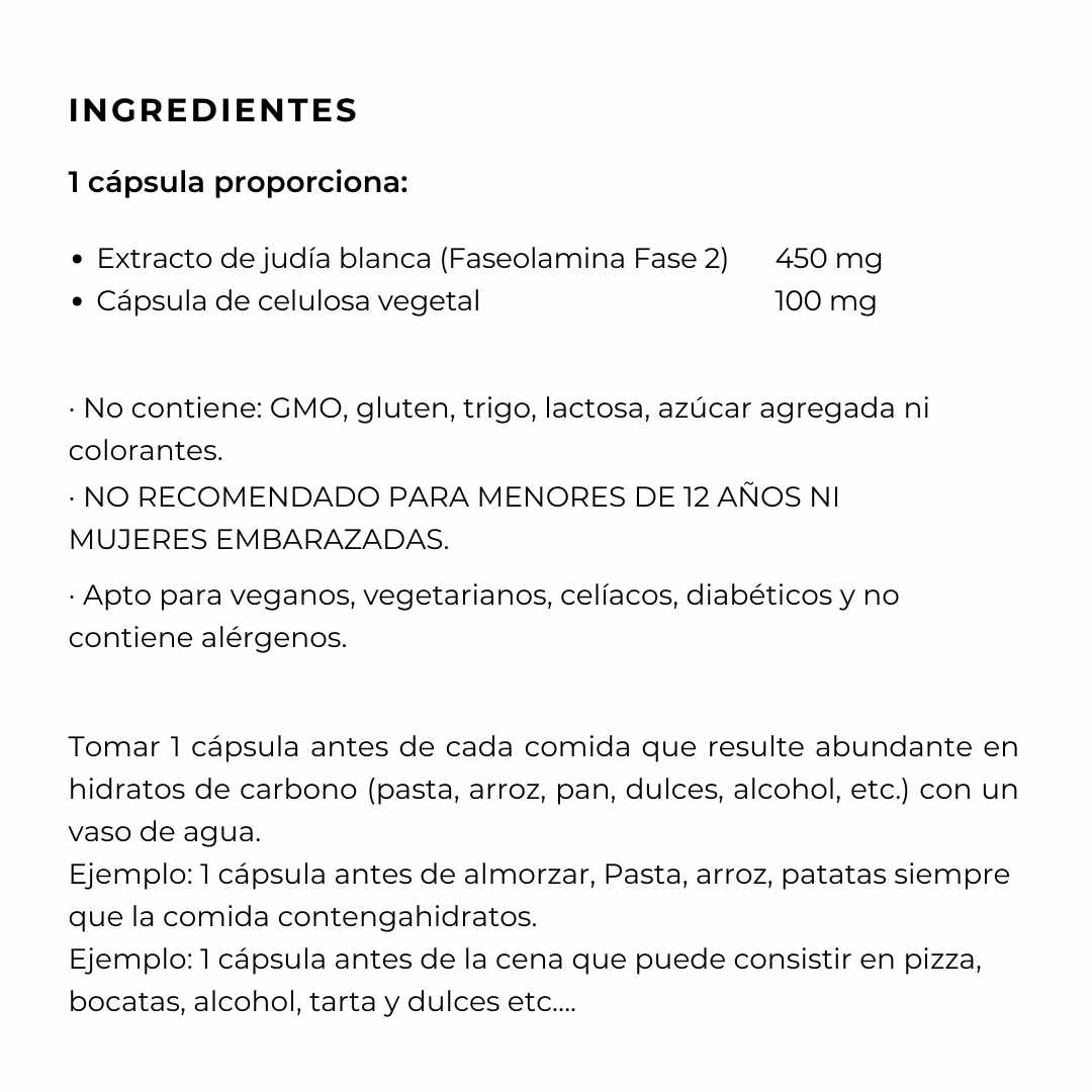 CARBLOCK® - Bloqueador de Carbohidratos y Supresor del Apetito